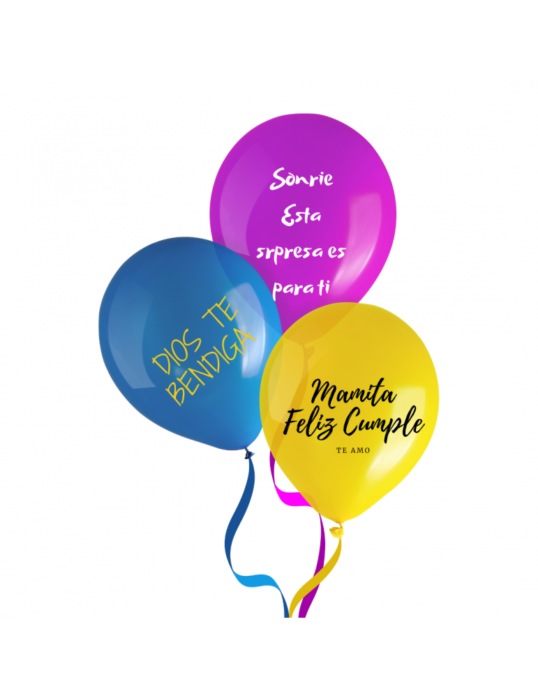 Personaliza tu globo